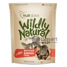 Fruitables Wildly Natural Salmon 71g, FRU1501, cat Treats, Fruitables, cat Food, catsmart, Food, Treats